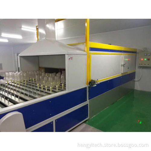 spray coating tunnel drying oven